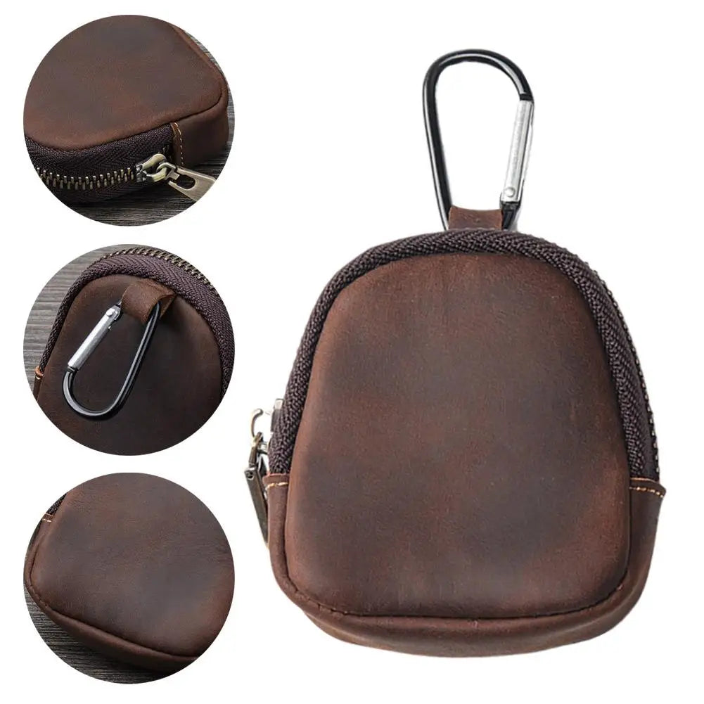 Mini Tactical Coin Purse & Key Bag with Carabiner Clip