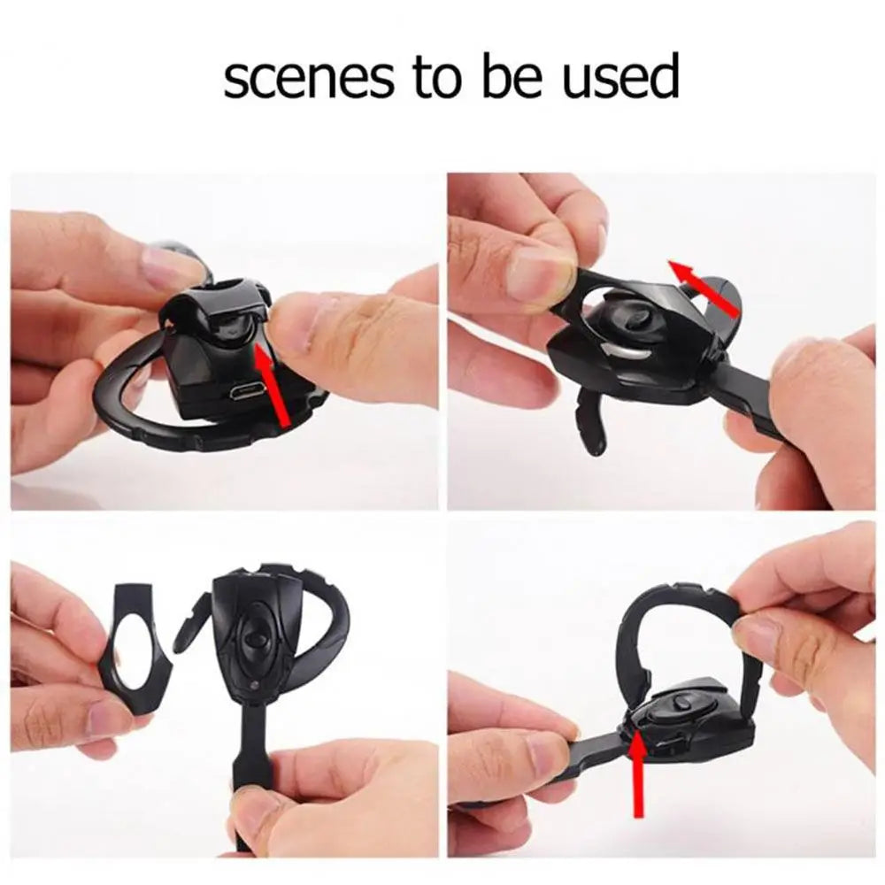 With Microphone Hanging Ear Hook Handsfree Business Bluetooth Headset Bluetooth Earphones Wireless Headphones Bluetooth Headset Peaceful Pleasures Health and Wellness