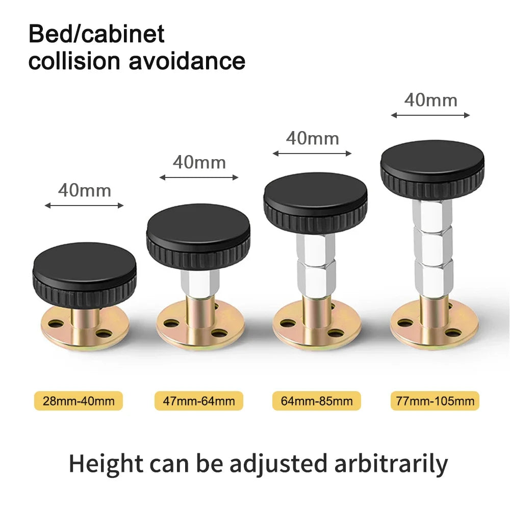 Adjustable Anti-Shake Furniture Stabilizer | Bed Frame Stopper