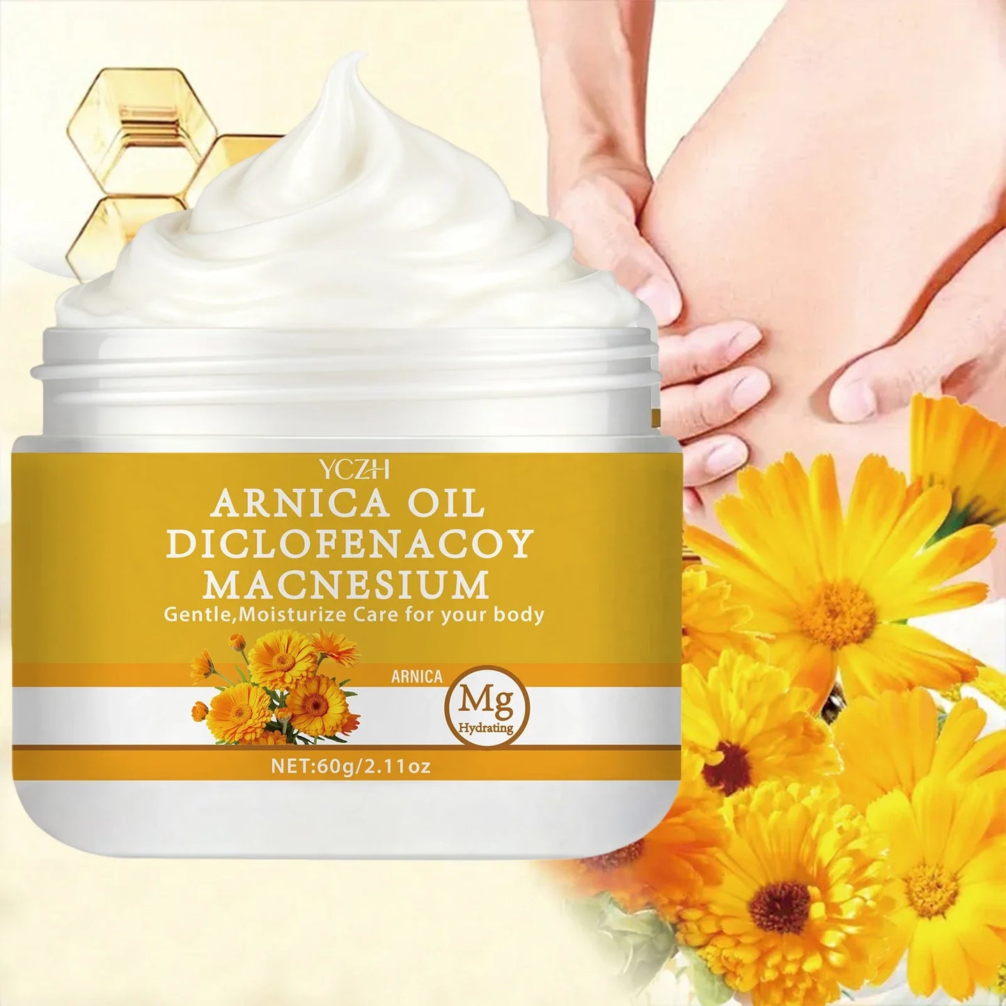 Firming Body Cream – Retinol, Hyaluronic Acid & Ginger | YCHZ