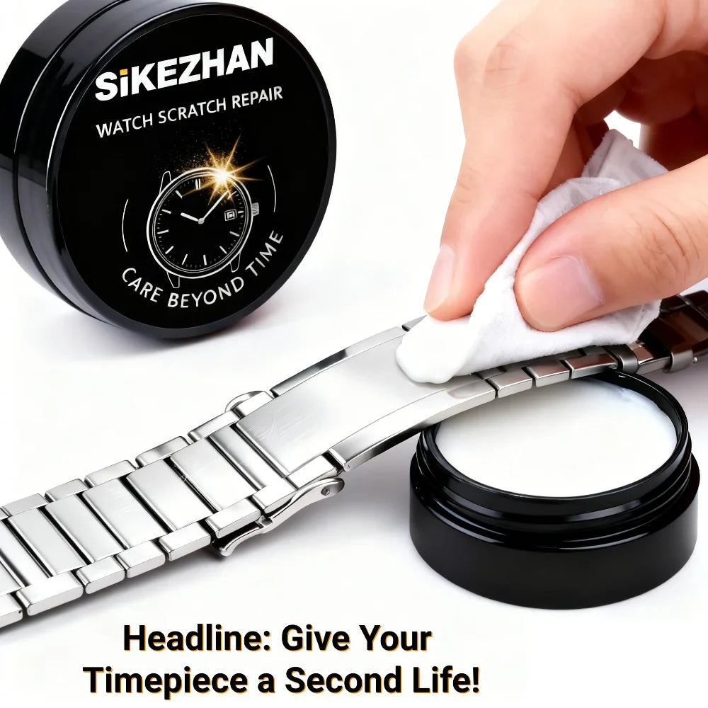 Watch Polish Cream Scratch Remover Kit – Mirror Finish