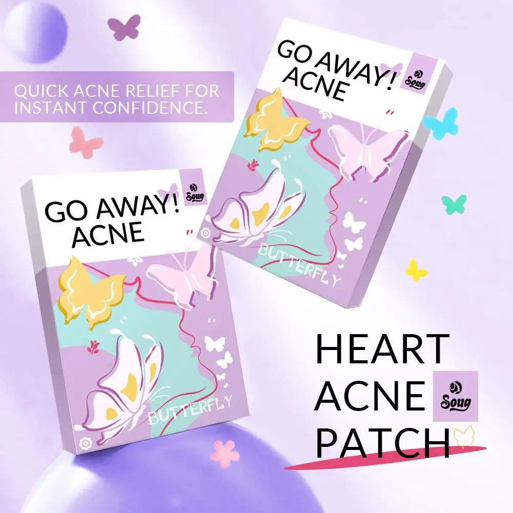 120 Counts Cute Colorful Butterfly Pimple Patches Acne Treatment Stickers Invisible Acne Cover Face Spot Pimple Patch Skin Care Peaceful Pleasures Health and Wellness