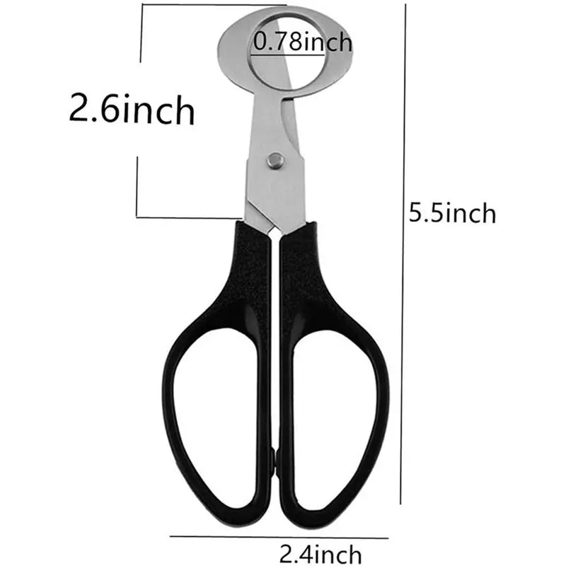 Quail Egg Scissors Cutter Opener – Stainless Steel 20 Pack