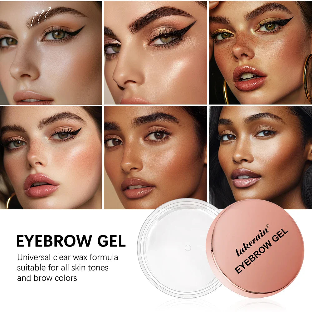 3D Waterproof Eyebrow Sculpting Gel Wax – Natural Hold 8g