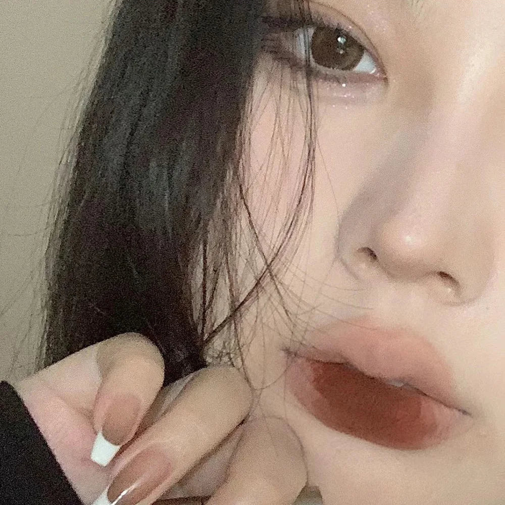 6-Color Matte Liquid Lipstick | Velvet Nude Pink Waterproof Lip Tint