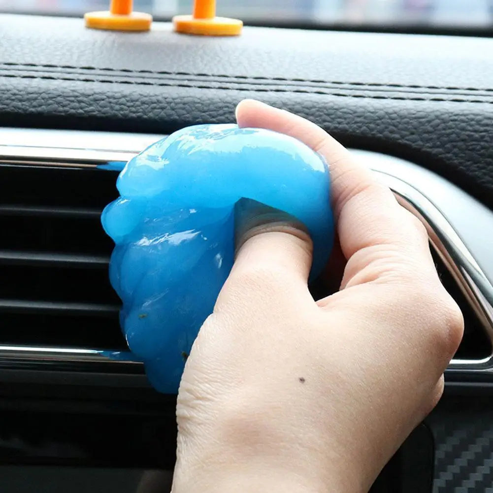 Car Cleaning Soft gel Duster To Removes Interior Cleaning Magic Outlet Laptop Vent Air Dashboard Tool Wash Dust Mud Peaceful Pleasures Health and Wellness