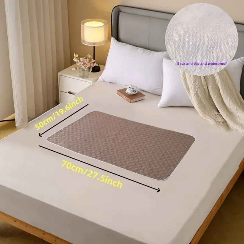 Washable Leak-Proof Bed Mats – Adults, Pets & Menstruation