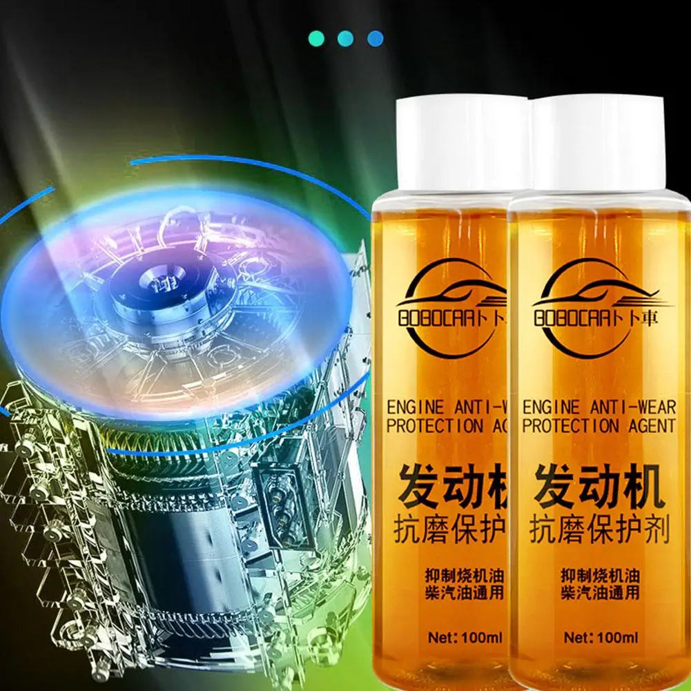 Automotive engine anti-wear protective agent Additive Oil For Engine Protection Noise Reduction Anti-Wear Repair Oil Peaceful Pleasures Health and Wellness