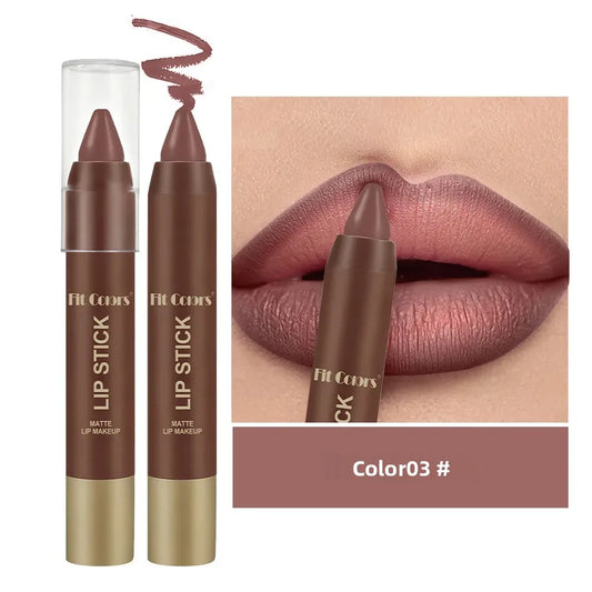 Fit Colors Velvet Matte Lip Liner Pen – Waterproof, 6 Shades Matte Lip Liner Pen Oasis Select