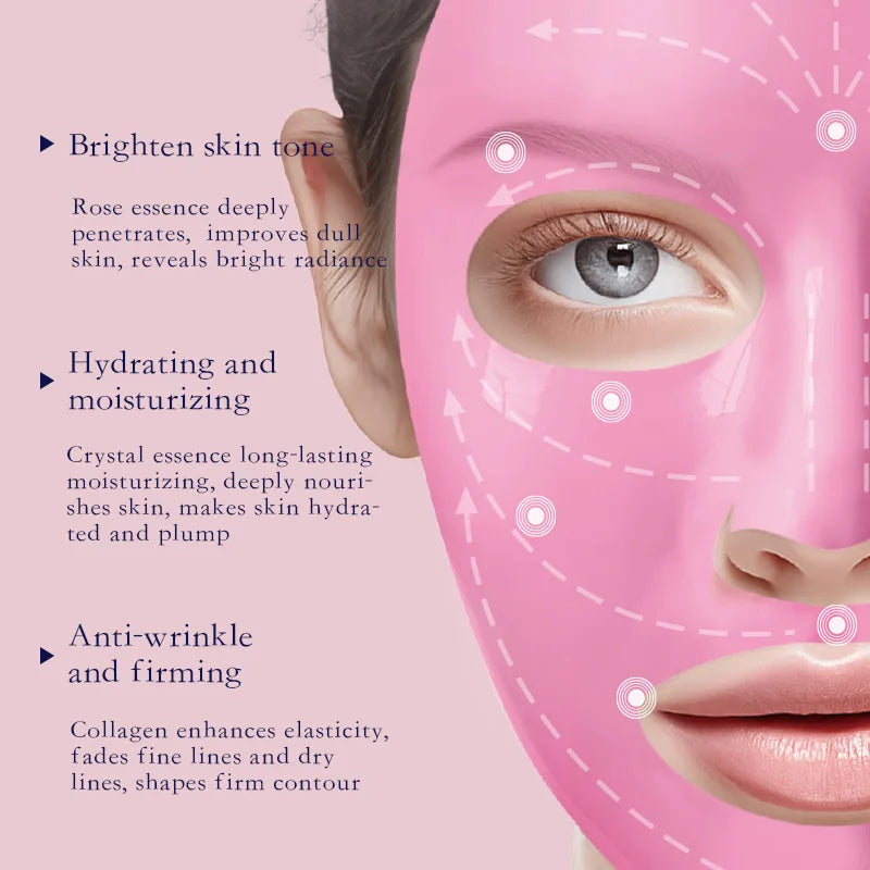 SADOER Collagen Facial Mask – Hydrating, Firming & Brightening