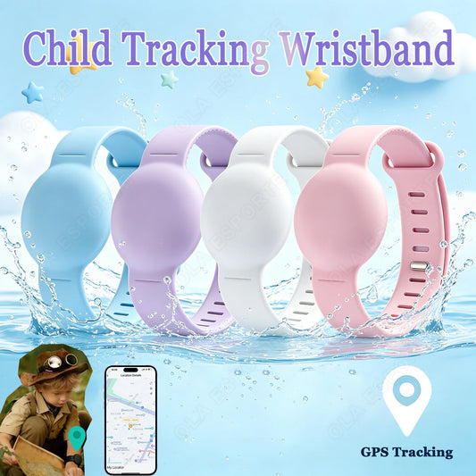 Waterproof Cover For Apple Airtag Holder Wristband Kids Silicone Case Bracelet Children For AirTags Tracker Locator Watchband Peaceful Pleasures Health and Wellness