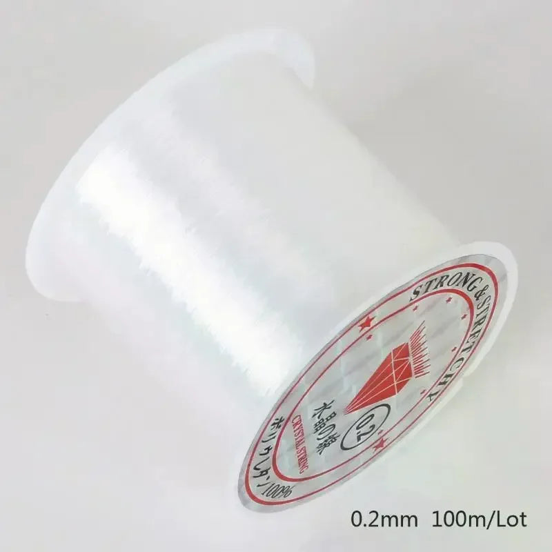 Transparent Elastic Cord String for DIY Jewelry & Bracelets