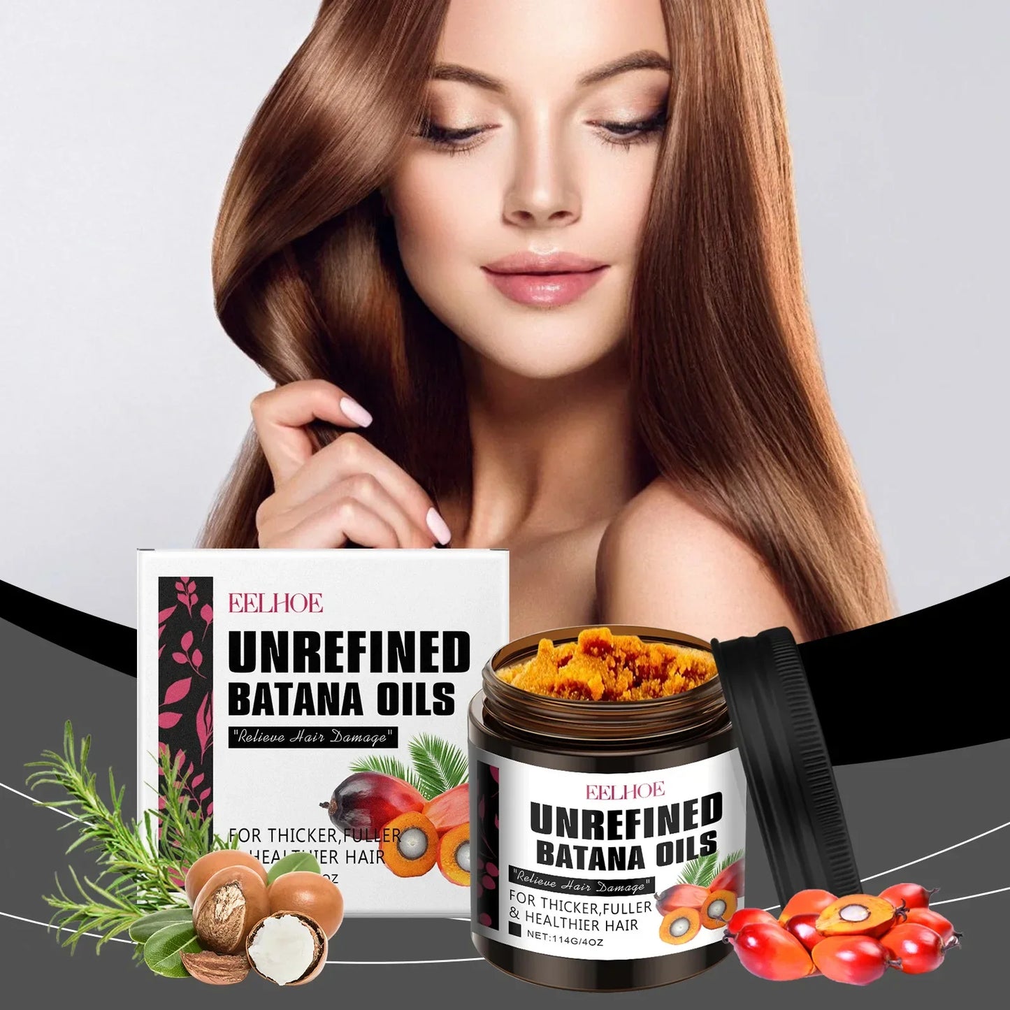 Batana Hair Conditioner & Spray Kit – Deep Repair 2pc Set Peaceful Pleasures Health and Wellness