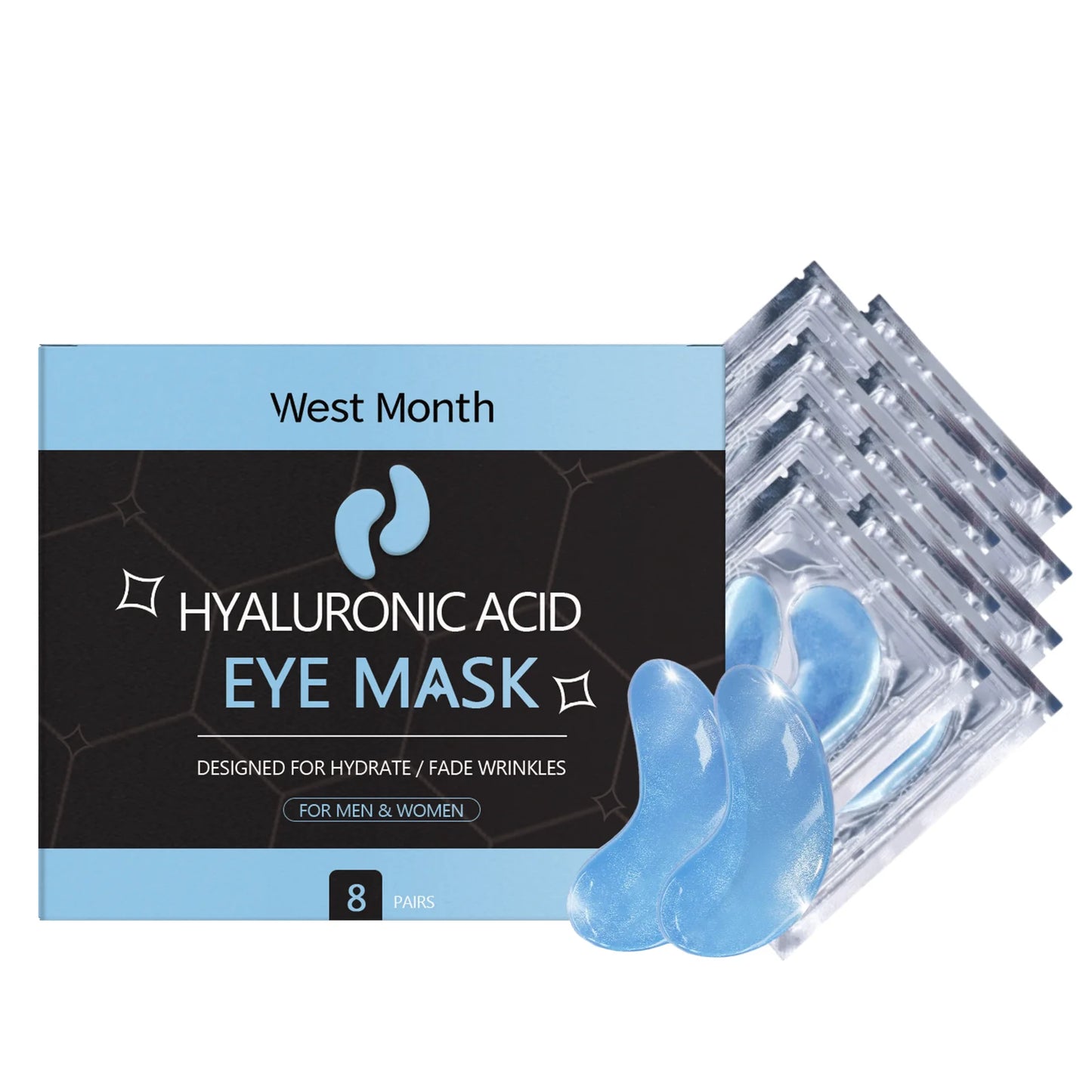 Hyaluronic Acid Eye Mask – Dark Circles & Puffiness Patches