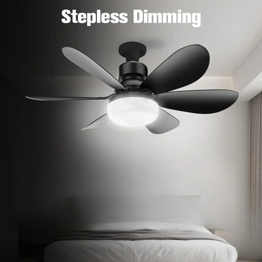 Dimmable LED Ceiling Fan Light E27 with Remote Control 85-265V Ceiling Fan Light Peaceful Pleasures Health and Wellness