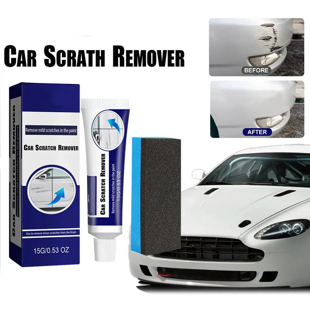 Car Scratch Remover Paint Care Tools Auto Swirl Remover Scratches Repair Polishing Auto Body Grinding Compound Anti Scratch Wax Peaceful Pleasures Health and Wellness