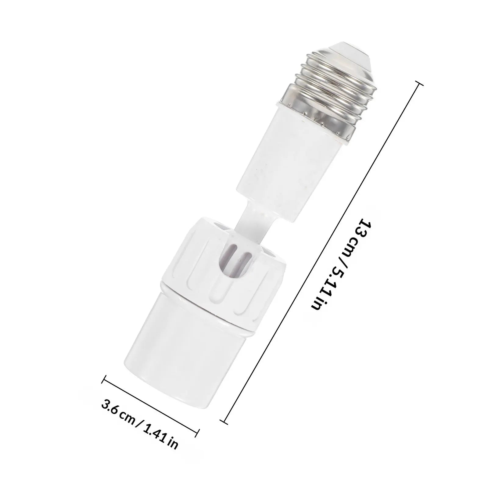 4Pcs Light Bulb Socket Extender Adapter E27 to E27 Articulated Extender for Enhanced Brightness Wide Coverage Easy Installation Peaceful Pleasures Health and Wellness