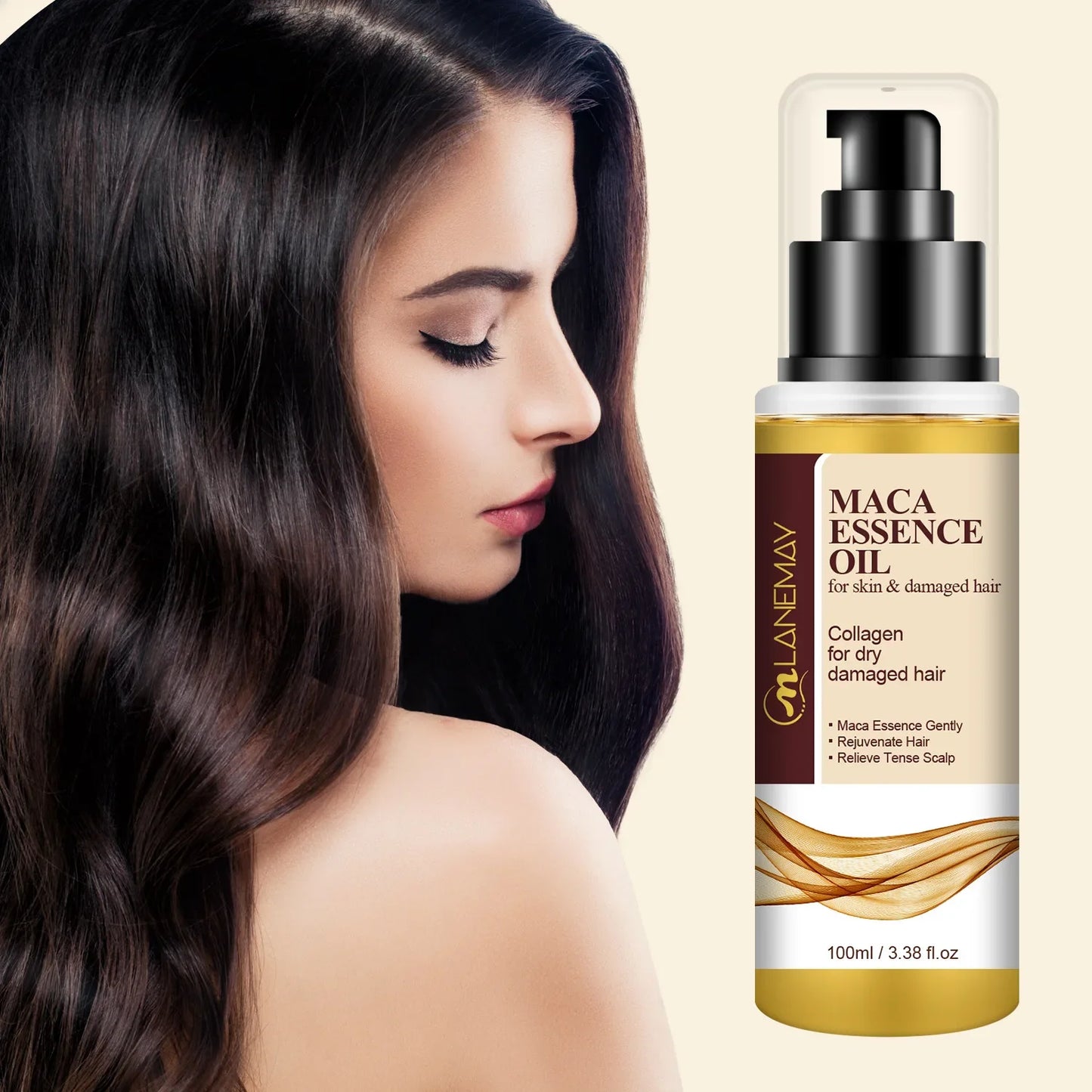 Lanemay Collagen Repair Hair Conditioner – Deep Moisture & Smooth
