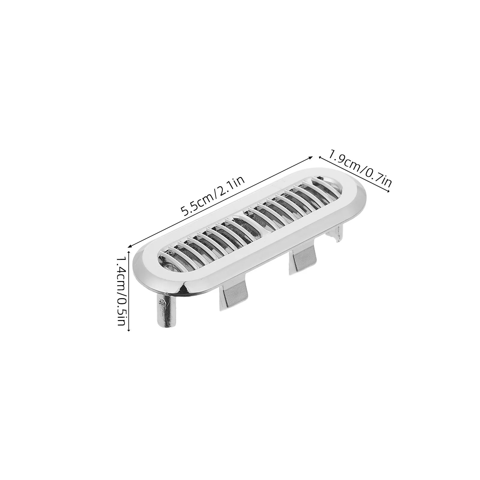 5Pcs Sink Overflow Trim Ring Decorative Fine Mesh Drain Cover for Bathroom Kitchen Wash Basin Long Slim Overflow Hole Protector Peaceful Pleasures Health and Wellness