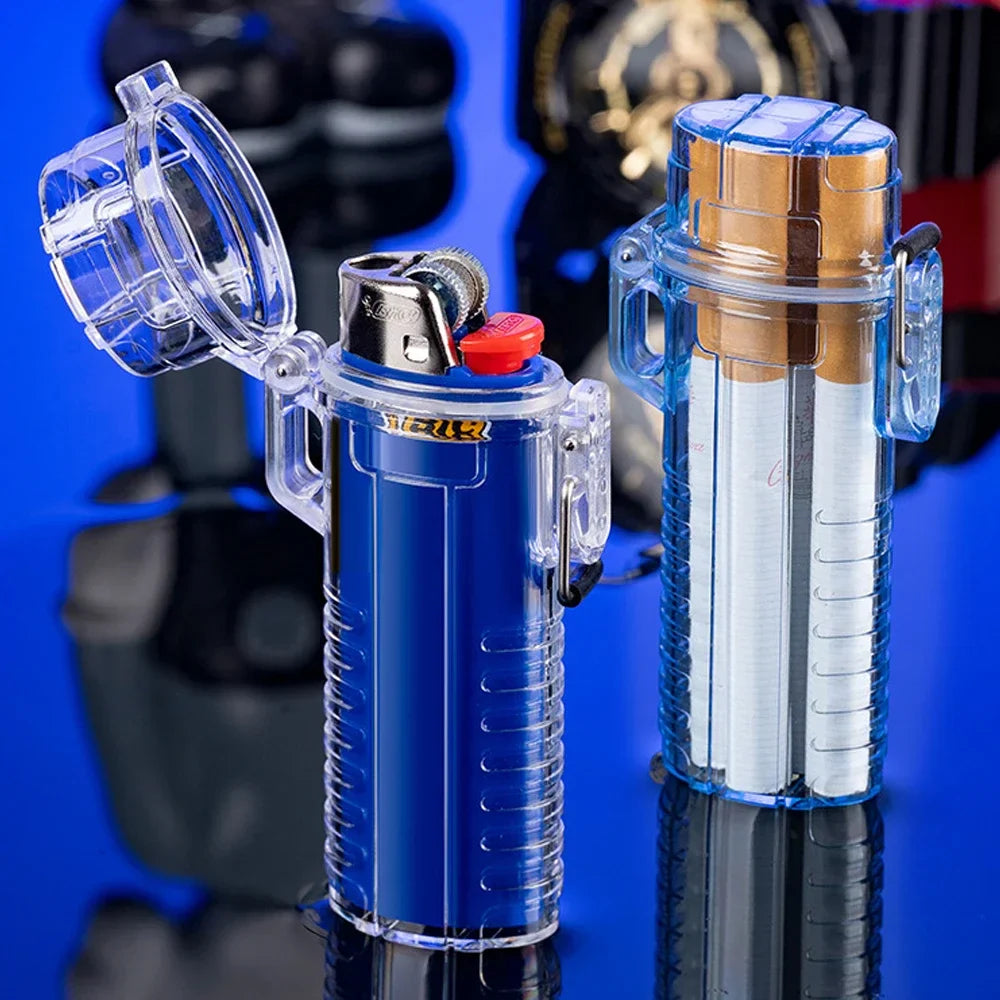 Waterproof BIC J6 Lighter Case | Acrylic Mirror EDC Sleeve