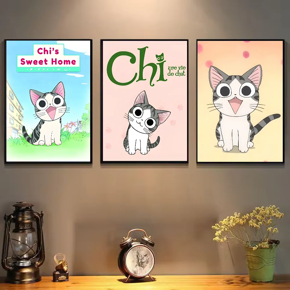 C-Chi S S-Sweet Homes Poster HD art sticky wall waterproof home living room bedroom bar aesthetic decoration Peaceful Pleasures Health and Wellness