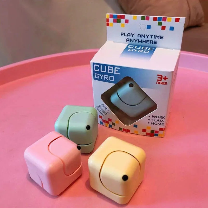 Mini Fidget Cube Spinner – Stress Relief Toy for Kids & Adults
