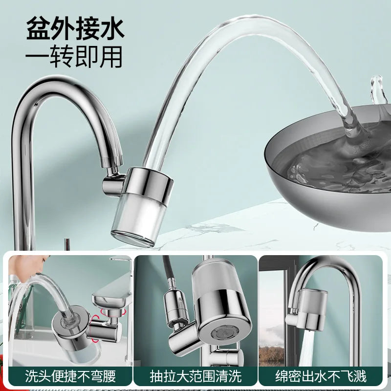 Metal 720° Rotating Faucet Aerator Sprayer Head 22/24mm