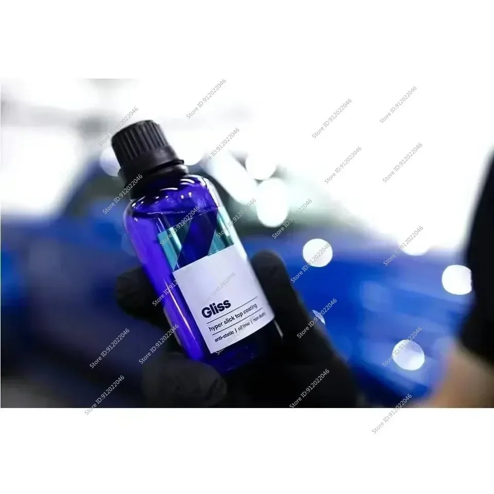 50ml Kit for CAR Gliss Original Ceramic Coating for Cars Hyper Smooth Hydrophobic Nano Top-Coat with Microfiber Applicators Peaceful Pleasures Health and Wellness
