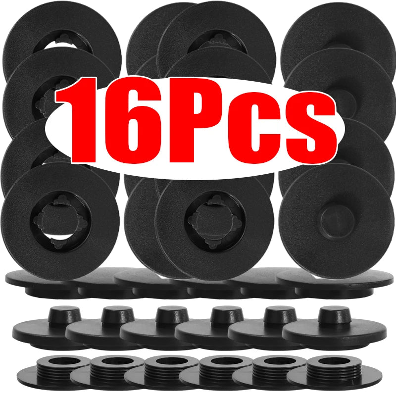Car Floor Mat Double Layer Fixed Clips Set Fixer Accessories Tools Universal Arpet Fixing Clamps Buckle Anti-Skid Fixer Grips Peaceful Pleasures Health and Wellness