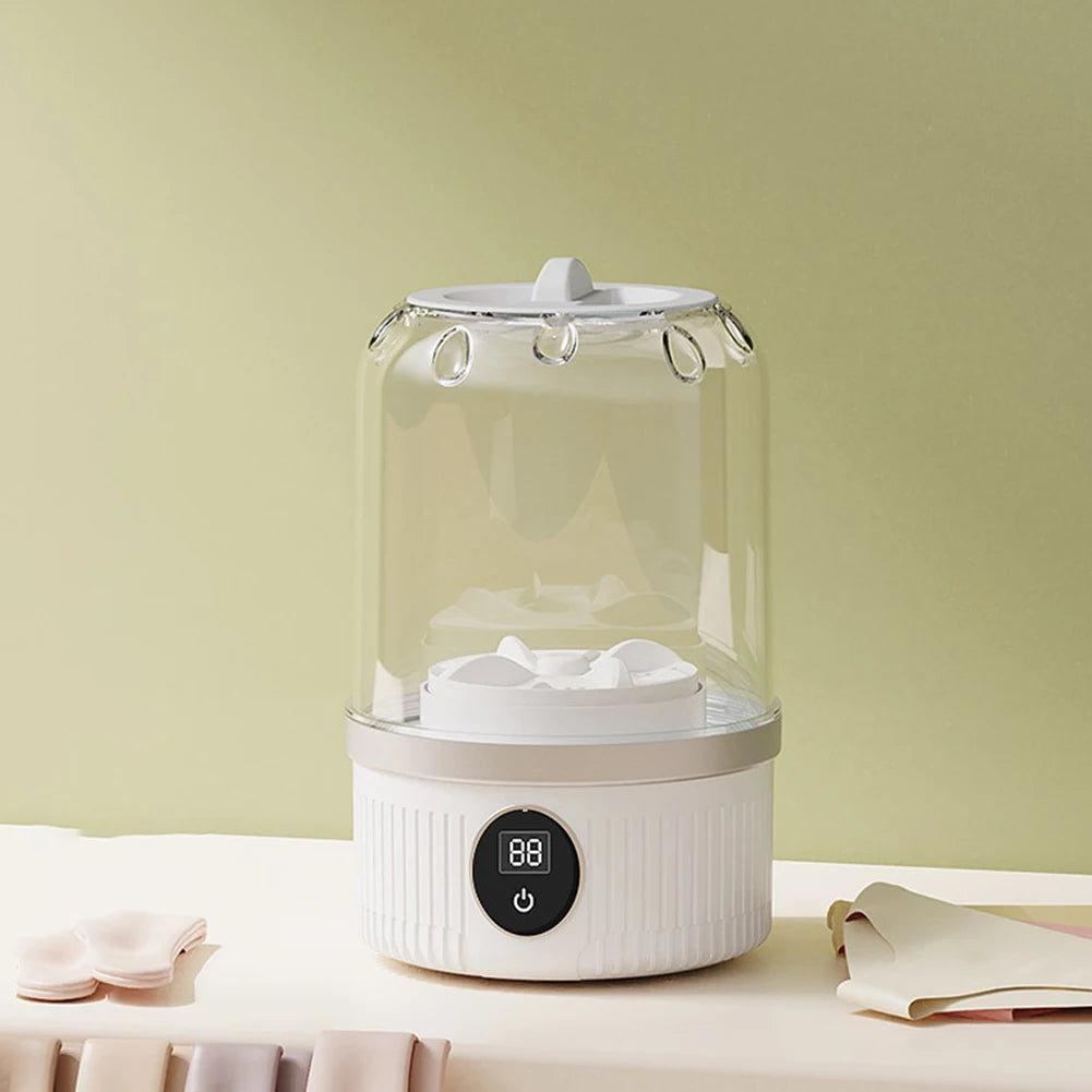 Portable Cordless Mini Washing Machine – Rechargeable Laundry Cup