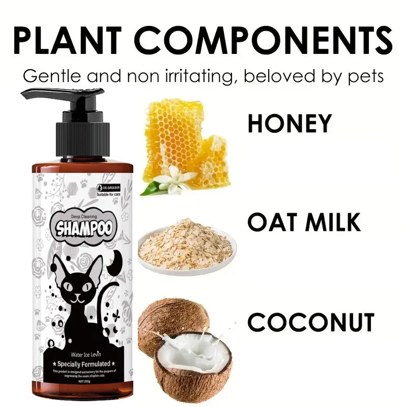 Pet Shampoo & Shower Gel – Gentle Cleansing for Cats & Dogs