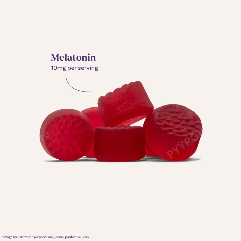 Melatonin Gummies 10mg Strawberry – 90 Count Sleep Support