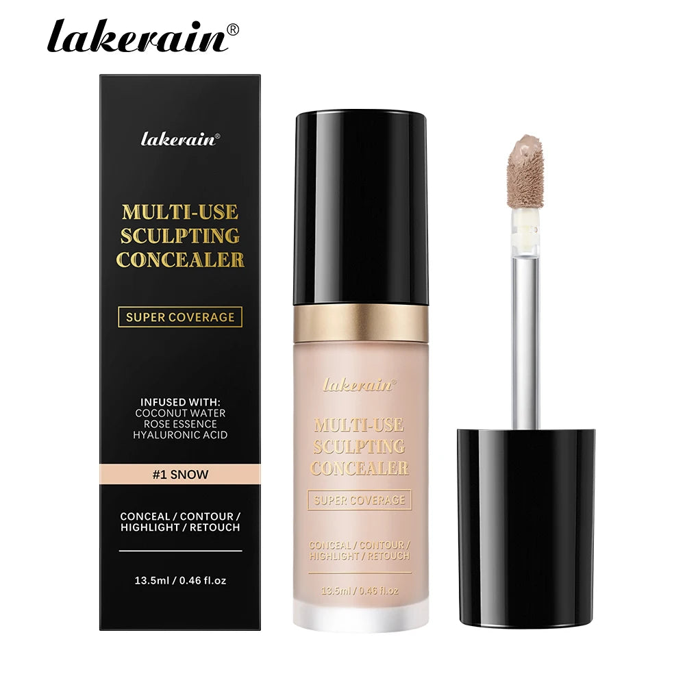 Lakerain 5-Color Waterproof Matte Concealer | Full Coverage