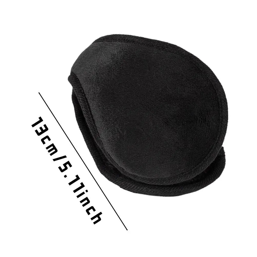 2-Pack Winter Plush Earmuffs – Warm, Foldable & Unisex