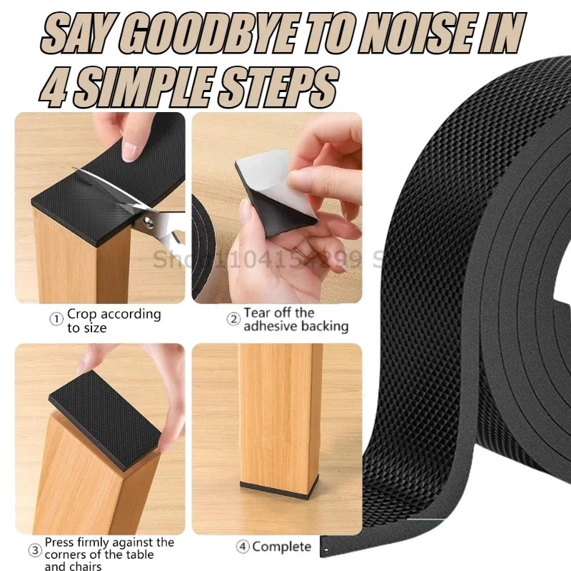 Anti-Slip EVA Furniture Leg Pads Roll – Floor Protectors