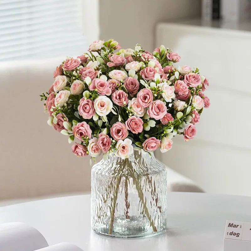 Artificial Silk Rose Bouquet | Wedding, Home & Garden Décor