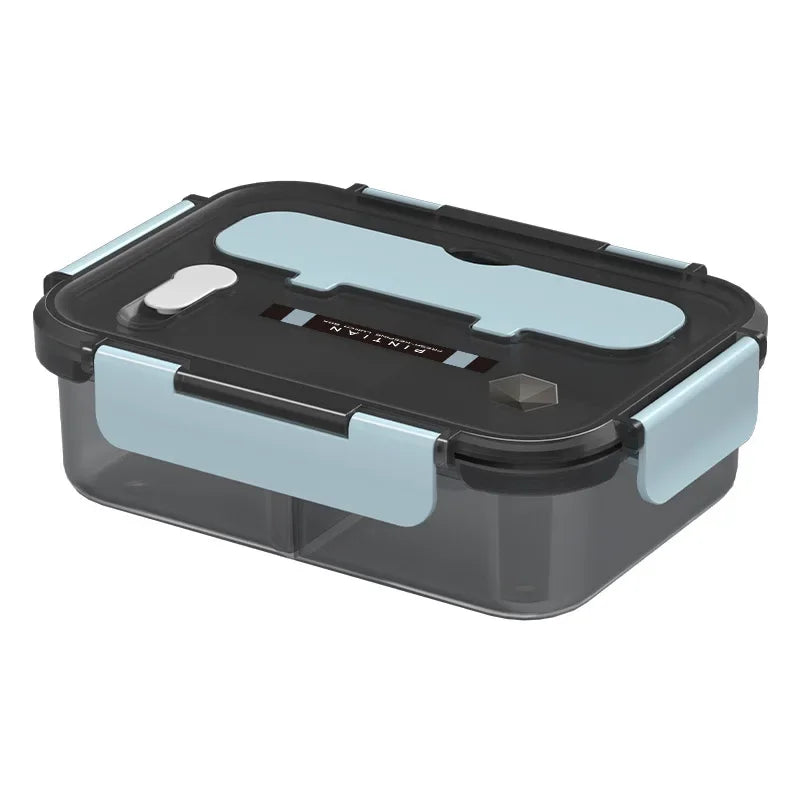 Transparent Lunch Box for Kids Food Storage Container with Lids Leak-Proof Microwave Food Warmer Snacks Bento Box Japanese Style Peaceful Pleasures Health and Wellness