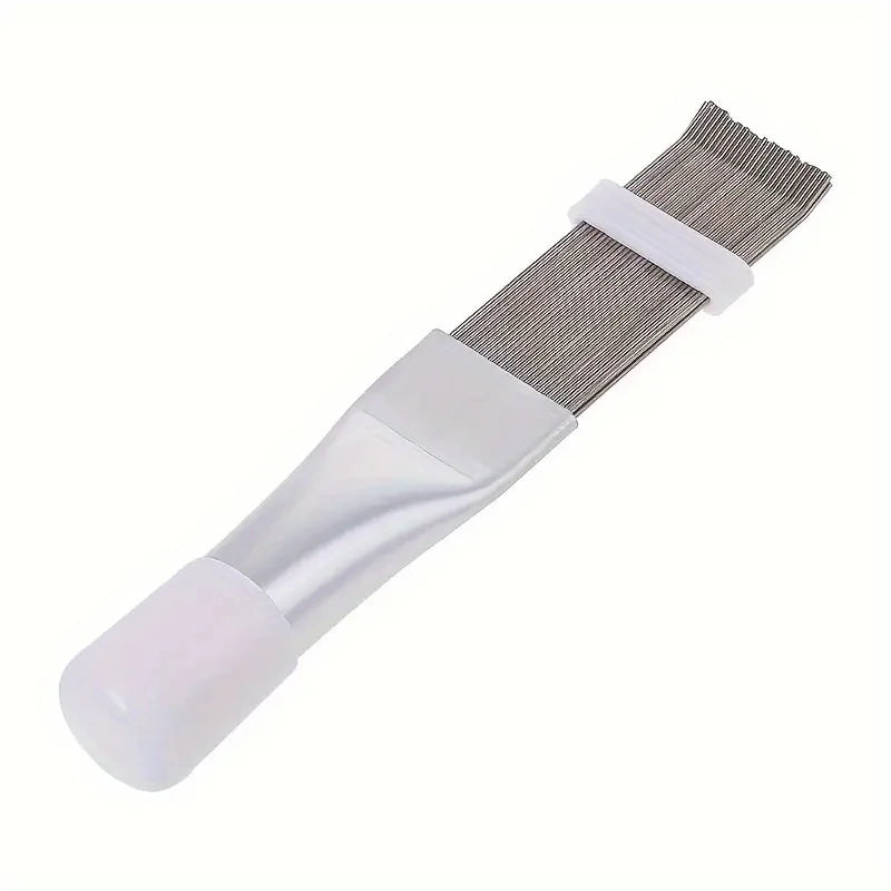 1-piece Air Conditioner Fin Cleaning Comb Stainless Steel Brush