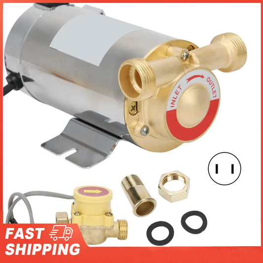 Booster Pump Force Small Automatic Household Shower Water Heater Peaceful Pleasures Health and Wellness