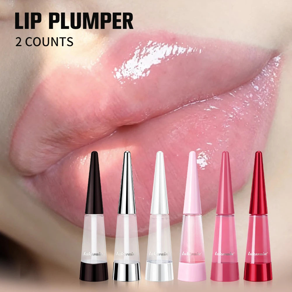 Instant Plumping Lip Oil Plump Lip Oil Hydrating Glossy Non-Drying And Non-Sticky Long-Lasting Moisture Moisturizing Lip Gloss Peaceful Pleasures Health and Wellness