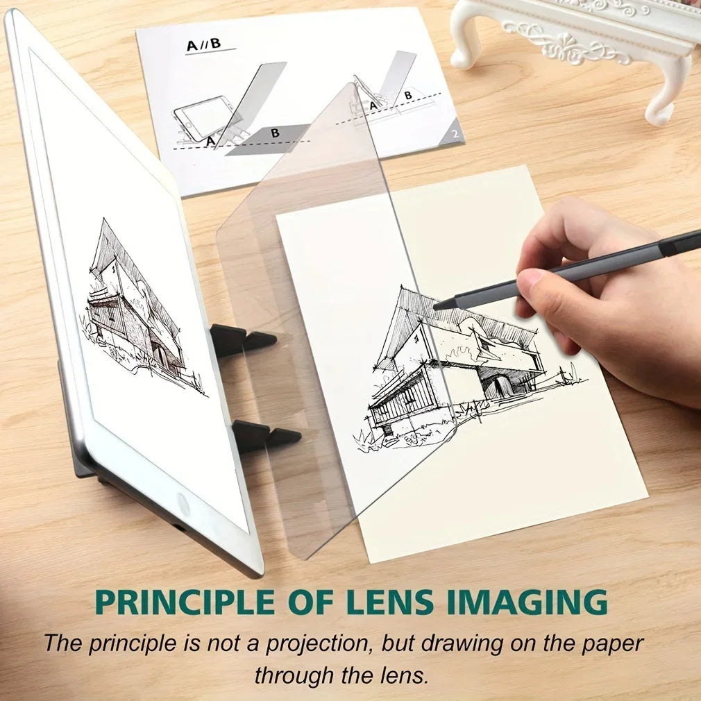 Optical Tracing Drawing Board – Portable Projector for Kids