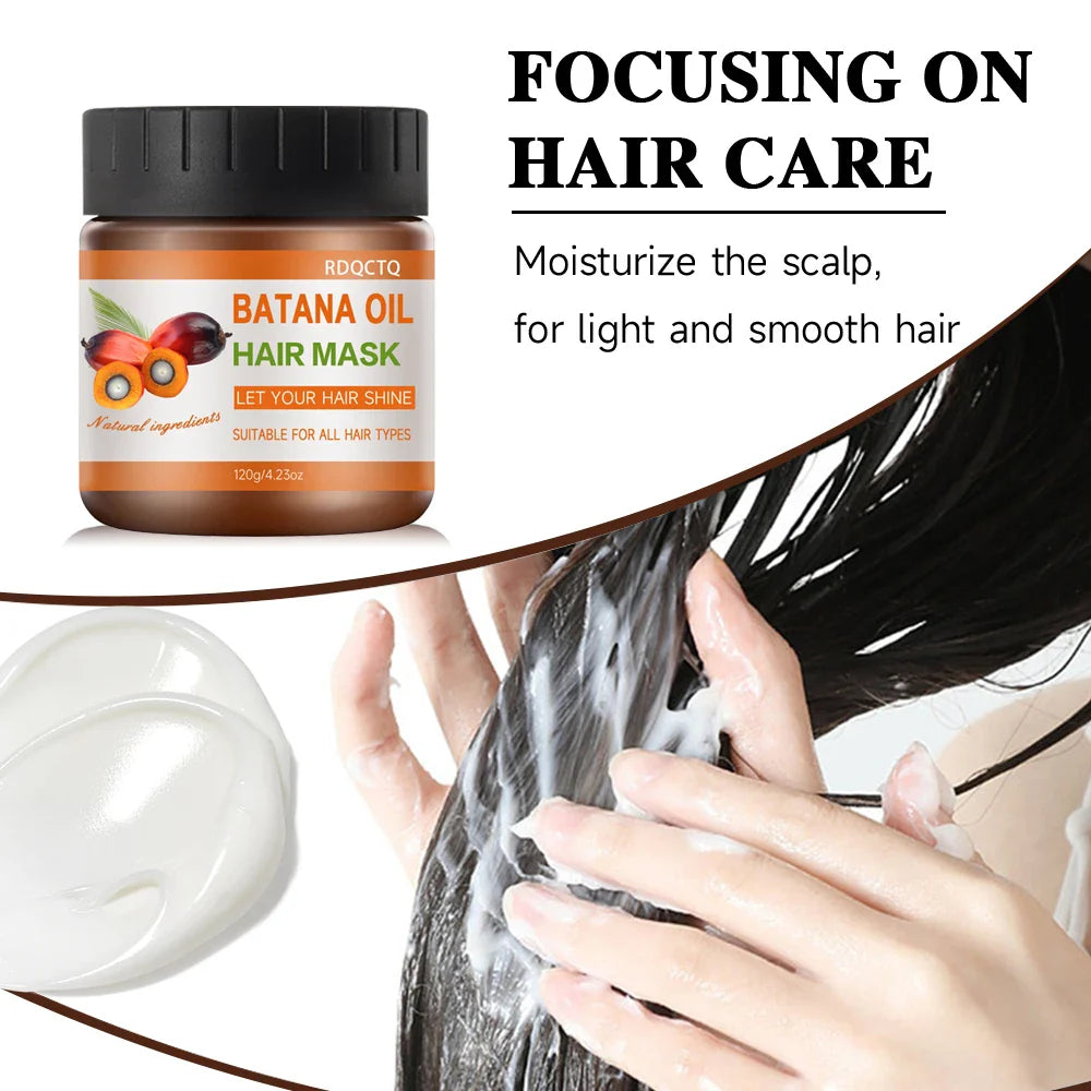 120g Batana Oil Hair Mask – Shine & Deep Nourishment Treatment