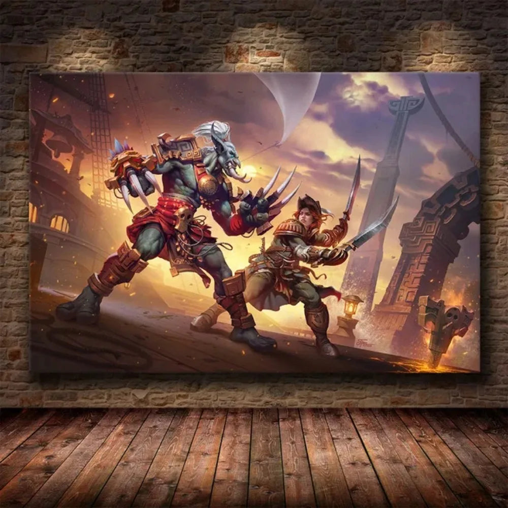 World of Warcraft HD Canvas Wall Art Poster | Unframed Print