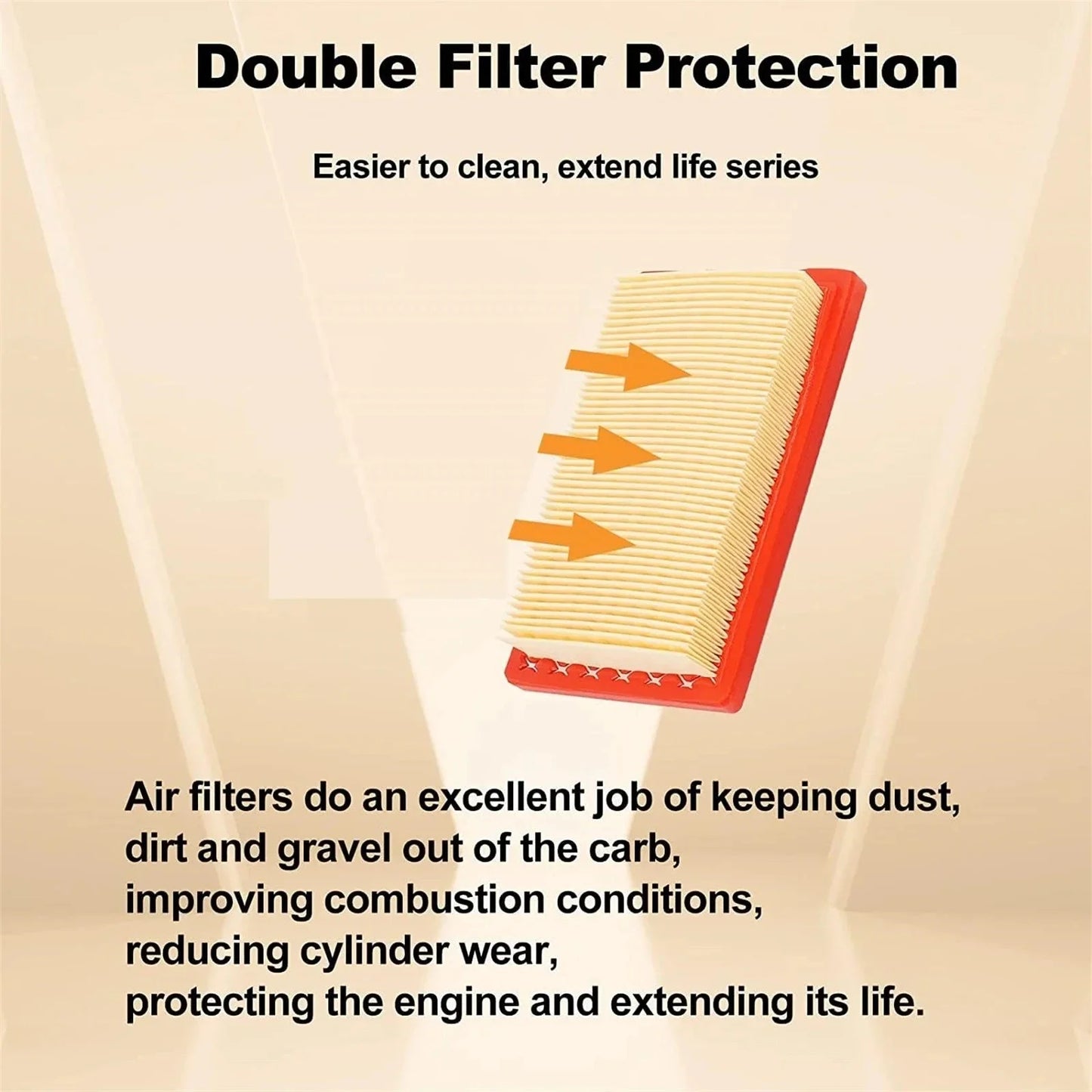 Air Filter for Kohler XT149 XT173 XT-6 XT-7 | 14 083 01-S