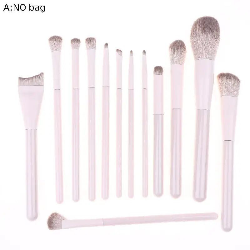13Pcs Makeup Brush Set Make Up Concealer Blush Powder Brushes Eye Shadow Highlighter Foundation Brush Cosmetic Beauty Tools Peaceful Pleasures Health and Wellness A