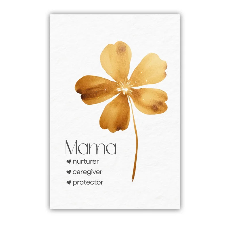 Nordic Yellow Flower Butterfly Canvas Wall Art | Modern Print Canvas Wall Art Peaceful Pleasures Health and Wellness 04 50x70cm NoFrame China Mainland