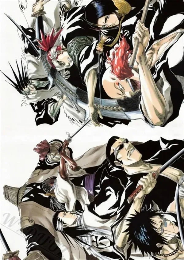 Bleach Anime Canvas Wall Art Poster | Living Room Décor Print