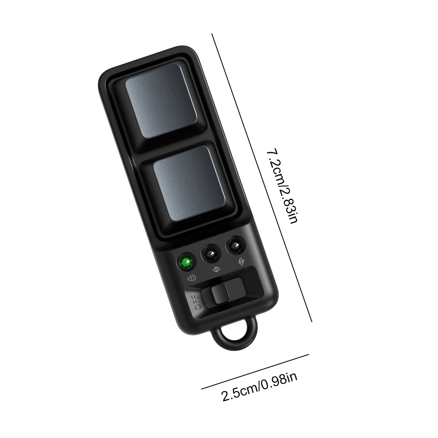 Bluetooth Fingertip Remote – TikTok Scroll, eBook & Camera Peaceful Pleasures Health and Wellness black