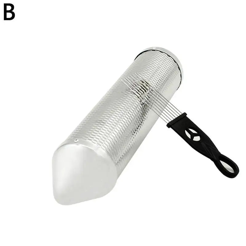Professional Large Steel Guiro Scraper Latin Merengue X Musical
