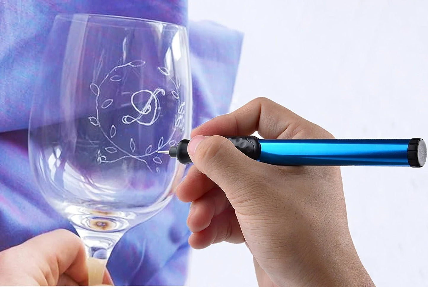 Electric Micro Engraver Pen Carve Engraving Tool Cordless Precision